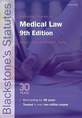 Blackstone's Statutes on Medical Law - 