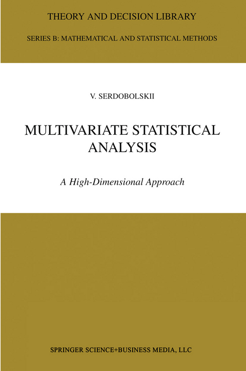 Multivariate Statistical Analysis - V.I. Serdobolskii