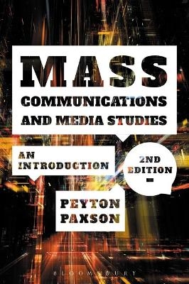 Mass Communications and Media Studies - Professor Peyton Paxson