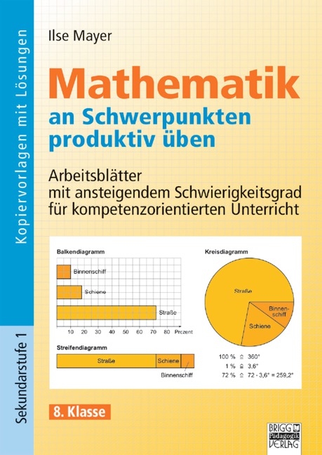 Mathematik an Schwerpunkten produktiv üben / 8. Klasse - Kopiervorlagen mit Lösungen