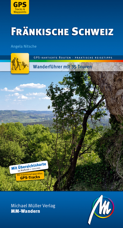 Fränkische Schweiz MM-Wandern Wanderführer Michael Müller Verlag - Angela Nitsche