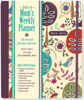 2014 Mom's Weekly Planner Folk Art Birds