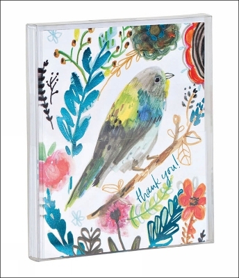 Bird Thank You Notecard Set - Jennifer Orkin Lewis