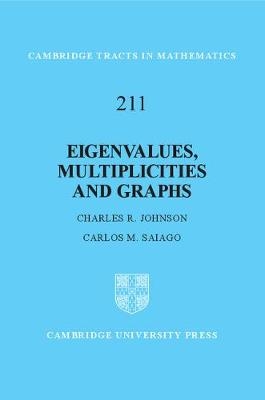 Eigenvalues, Multiplicities and Graphs - Charles R. Johnson, Carlos M. Saiago