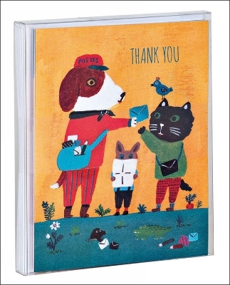 Doggy Thank You Notecard Set - Yumi Kitagishi