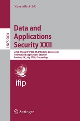 Data and Applications Security XXII - 
