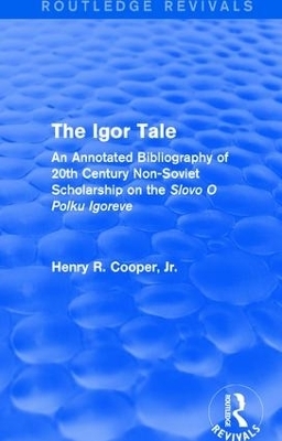 The Igor Tale - Jr. Cooper  Henry R.