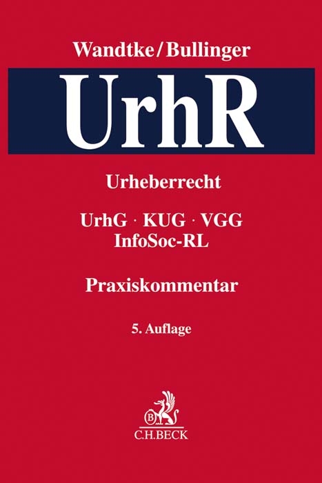 Praxiskommentar Urheberrecht - 