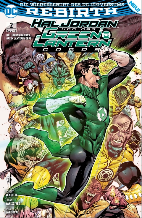 Hal Jordan und das Green Lantern Corps - Robert Venditti, Ethan Van Sciver, Rafa Sandoval