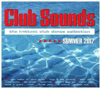 Club Sounds Summer 2017, 3 Audio-CDs -  Various