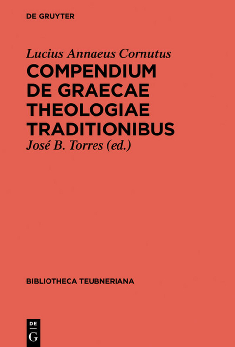 Compendium de Graecae Theologiae traditionibus - 