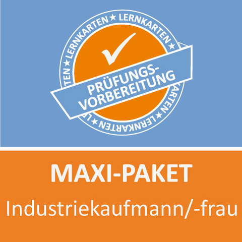 Maxi-Paket Lernkarten Industriekaufmann Prüfung - Felix Winter, Michaela Rung-Kraus, Jochen Grünwald