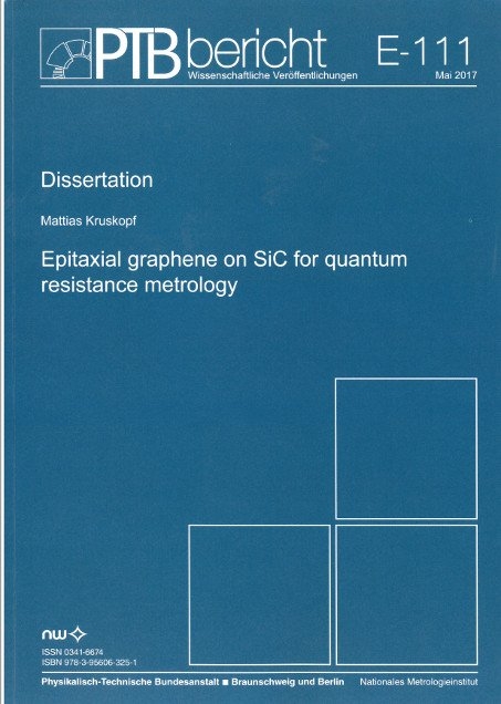 Epitaxial graphene on SiC for quantum resistance metrology - Mattias Kruskopf