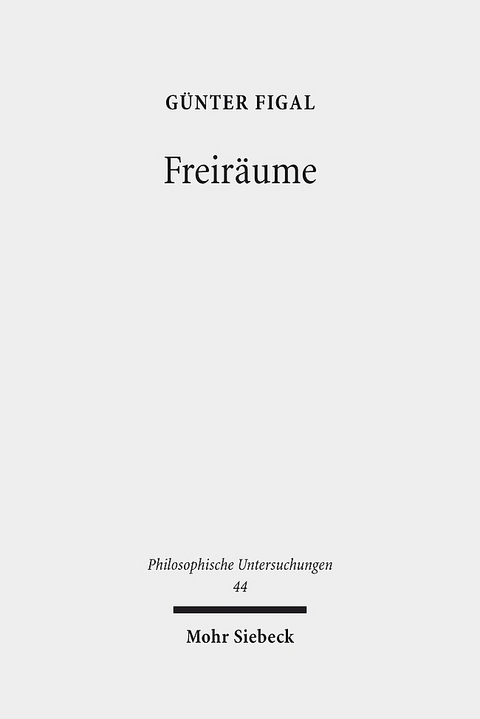 Freiräume - Günter Figal