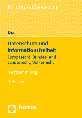 Datenschutz und Informationsfreiheit - Alexander Dix