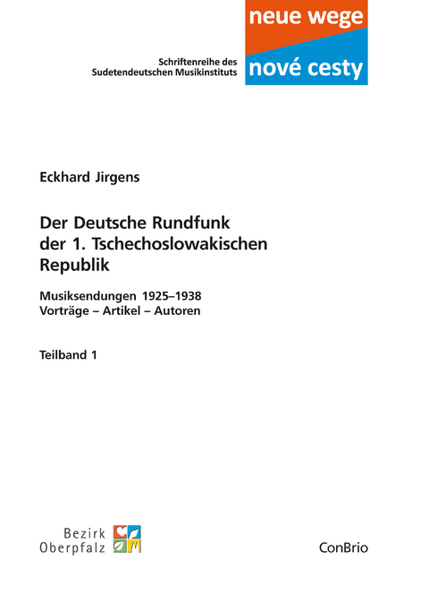 Der Deutsche Rundfunk der 1. Tschechoslowakischen Republik - Eckhard Jirgens