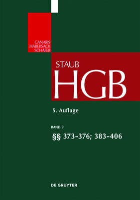 Handelsgesetzbuch / §§ 373-376; 383-406