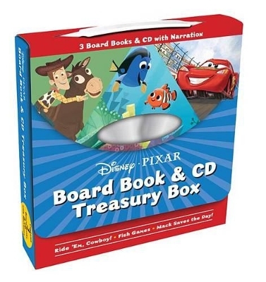 Disney Pixar Board Book & CD Treasury Box -  Disney Books