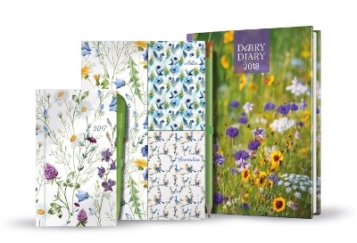 A5 Week-to-View Diary with Recipes, Pocket & Stickers Plus Pocket Diary, Pen, Notebooks & Pencil - Marion Paull