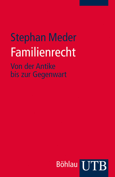 Familienrecht - Stephan Meder