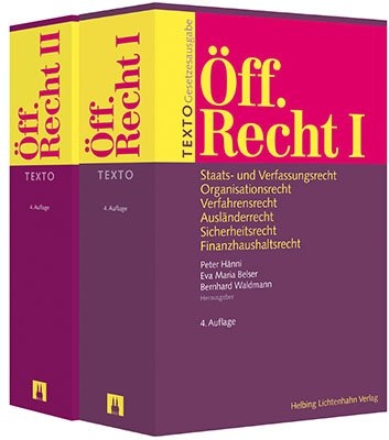 TEXTO Öff. Recht I + II - 