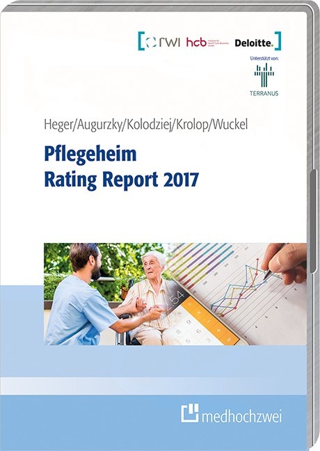 Pflegeheim Rating Report 2017 - Foliensatz-CD Schaubilder, Karten, Tabellen - Dörte Heger, Boris Augurzky, Ingo Kolodziej, Sebastian Krolop, Christiane Wuckel