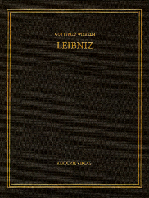 Gottfried Wilhelm Leibniz: Sämtliche Schriften und Briefe. Mathematische Schriften / 1673–1676. Arithmetische Kreisquadratur - 