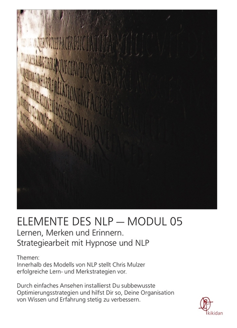 NLP Elemente Modul 05 - Chris Mulzer