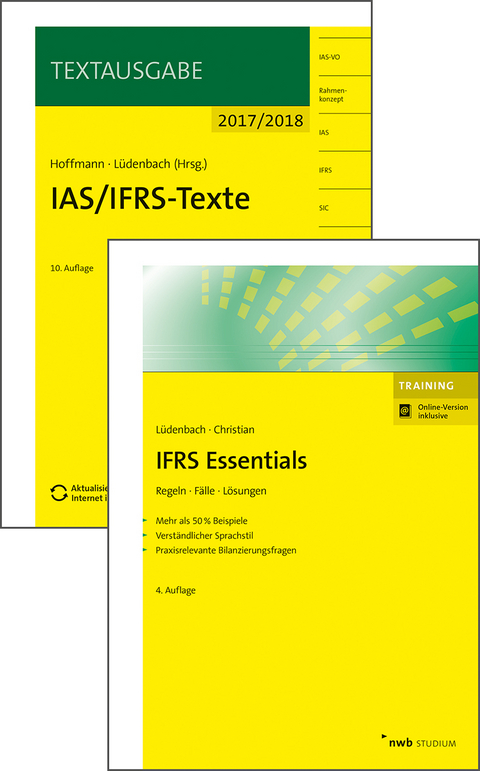 Bücherpaket IFRS Essentials und IAS/IFRS-Texte 2017/2018