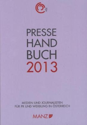 Pressehandbuch 2013