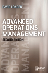 Advanced Operations Management - David Loader