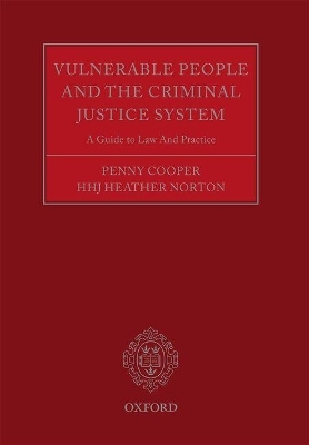 Vulnerable People and the Criminal Justice System - 