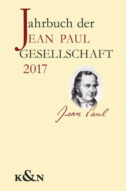 Jahrbuch der Jean Paul Gesellschaft - 