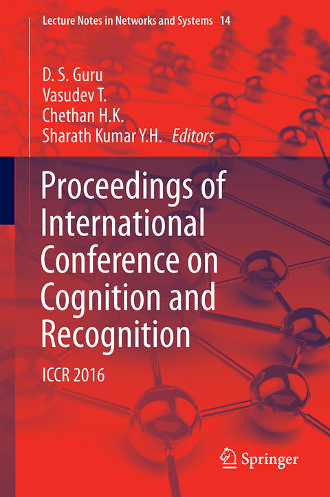 Proceedings of International Conference on Cognition and Recognition - 