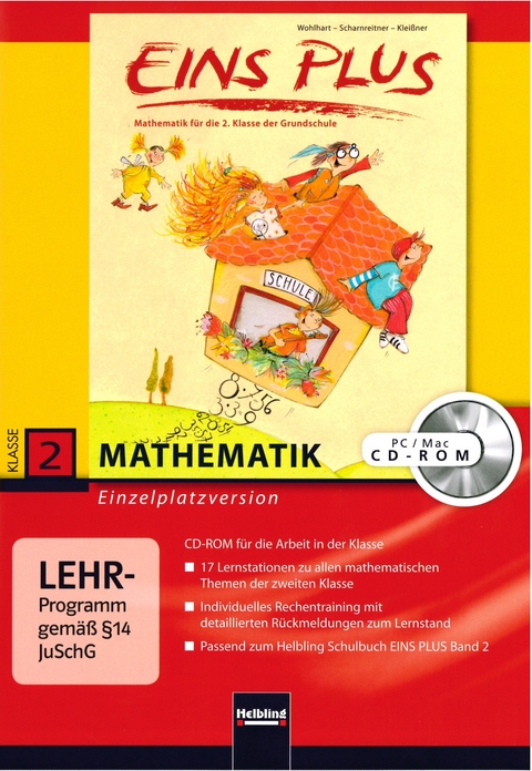EINS PLUS 2. Ausgabe Deutschland. Lernsoftware für die Klasse - David Wohlhart, Michael Scharnreitner, Kleißner Elisa