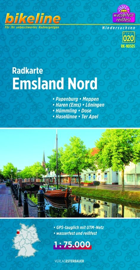 Radkarte Emsland Nord (RK-NDS05) - 