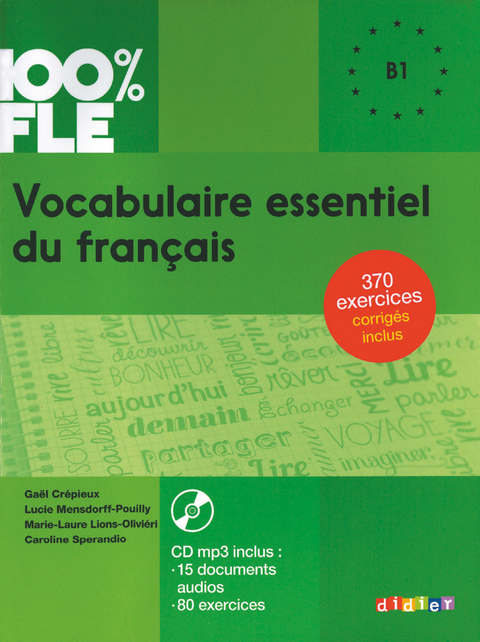 Vocabulaire essentiel du francais - Gael Crepieux, L Mensdorff, Marie-Laure Lions-Olivieri