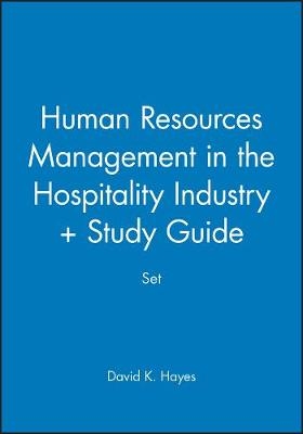 Human Resources Management in the Hospitality Industry + Study Guide Set - David K. Hayes