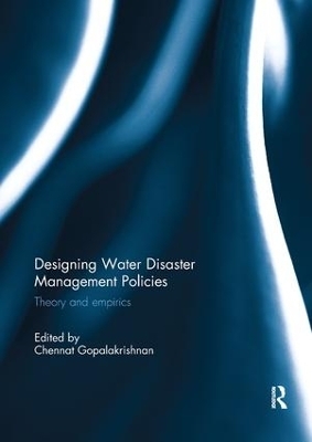 Designing Water Disaster Management Policies - 