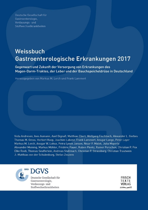 Weissbuch Gastroenterologische Erkrankungen 2017 - 