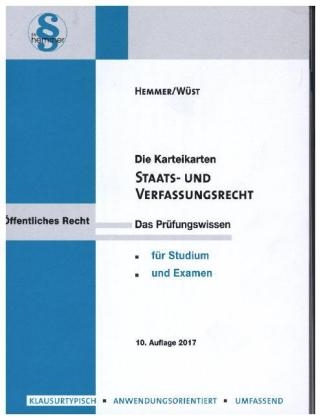 Staats- und Verfassungsrecht - Karl-Edmund Hemmer, Achim Wüst