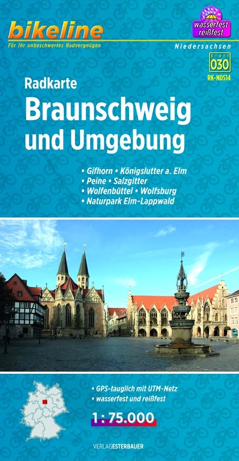 Radkarte Braunschweig und Umgebung (RK-NDS14) - 