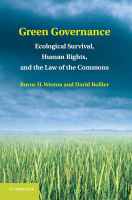 Green Governance - Burns H. Weston, David Bollier