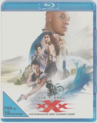 xXx: Die Rückkehr des Xander Cage, 1 Blu-ray