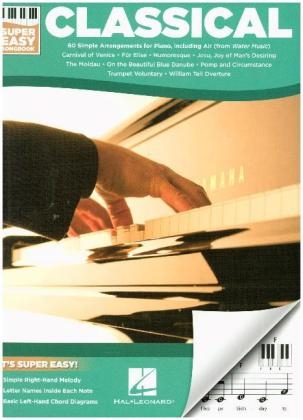 Classical - Super Easy Songbook, Piano
