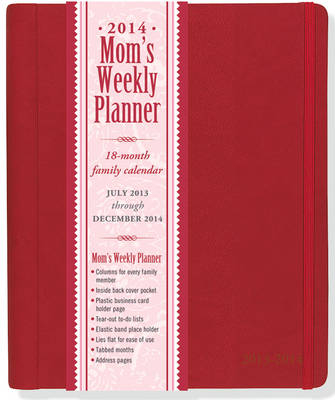2014 Mom's Weekly Planner Red