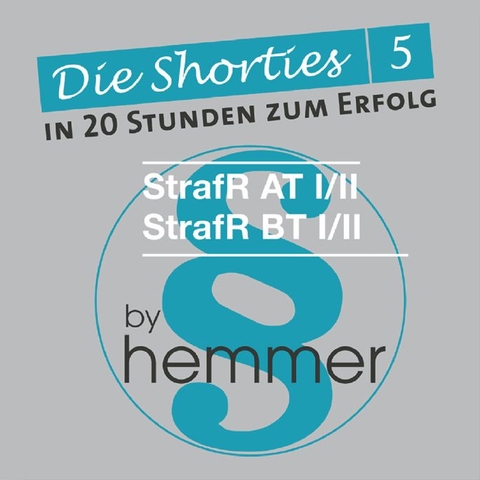 Die Shorties Box 5 / Strafrecht - Karl-Edmund Hemmer, Achim Wüst