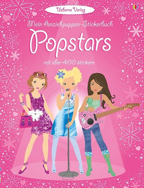 Mein Anziehpuppen-Stickerbuch: Popstars - Fiona Watt