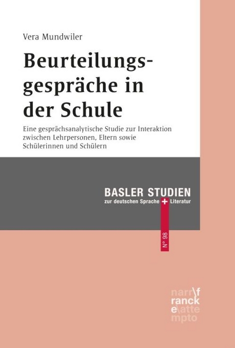 Beurteilungsgespräche in der Schule - Vera Mundwiler