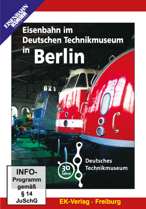 Eisenbahn im Deutschen Technikmuseum in Berlin
